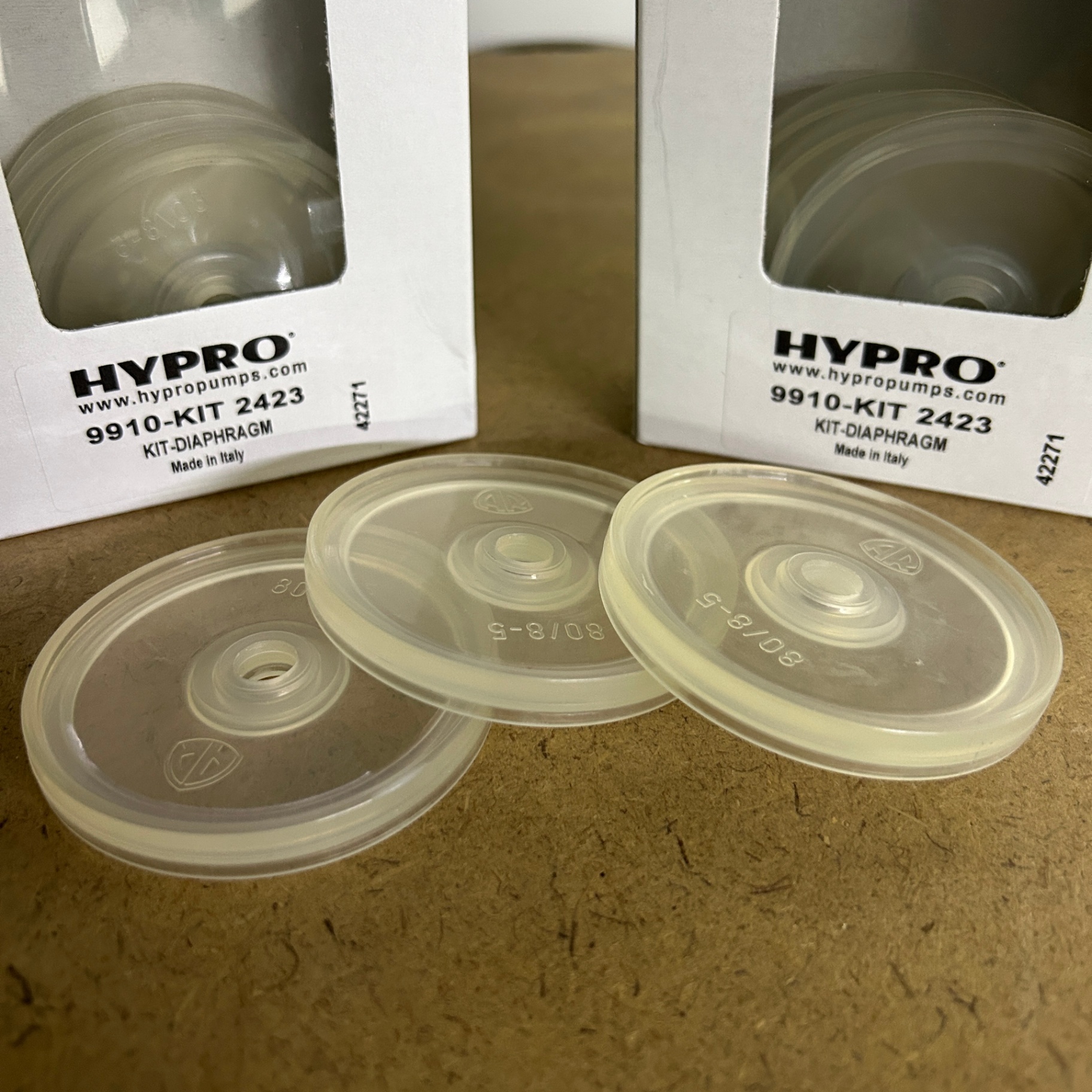 HYPRO 9910-KIT2423 Kit Diafragmas Desmopan Bomba 9910-D403