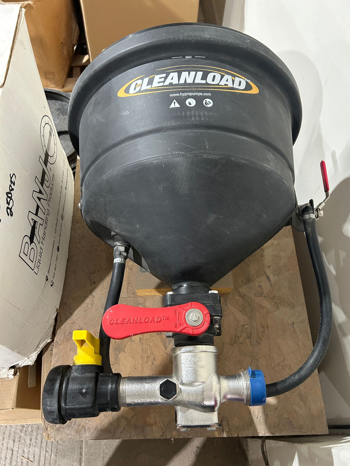 HYPRO Eductor Cleanload 7 Gal Acero Inoxidable