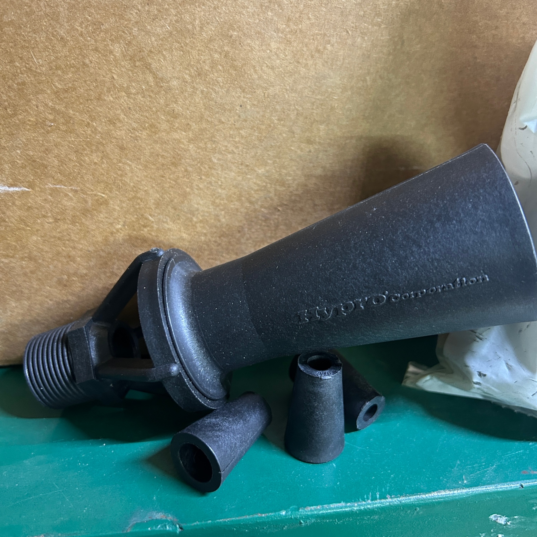 HYPRO 3371-0028 Eductor Jet Agitator 3/4" Cónico Polipropileno Negro