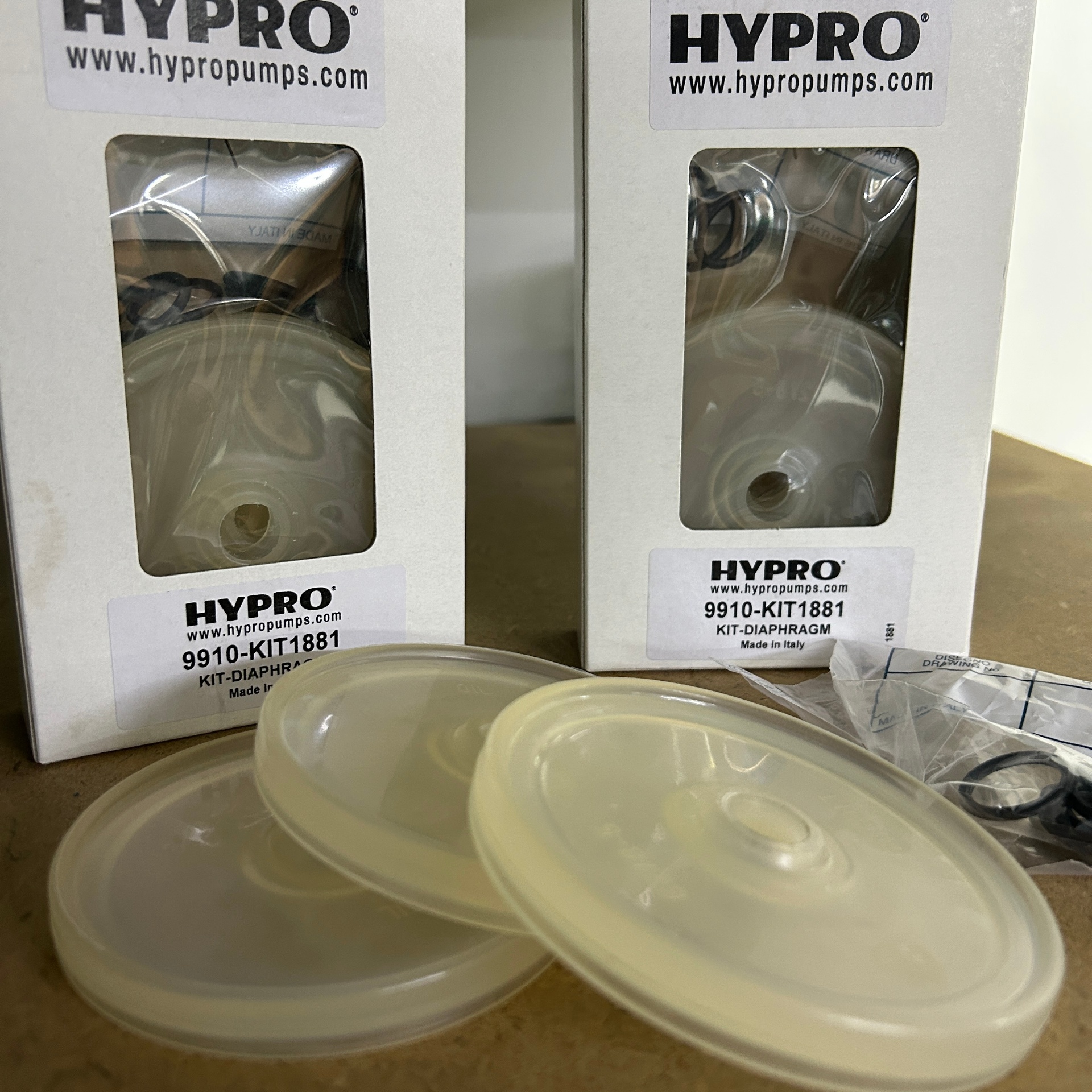 HYPRO 9910-KIT1881 Kit Diafragmas Desmopan Bomba 9910-D503