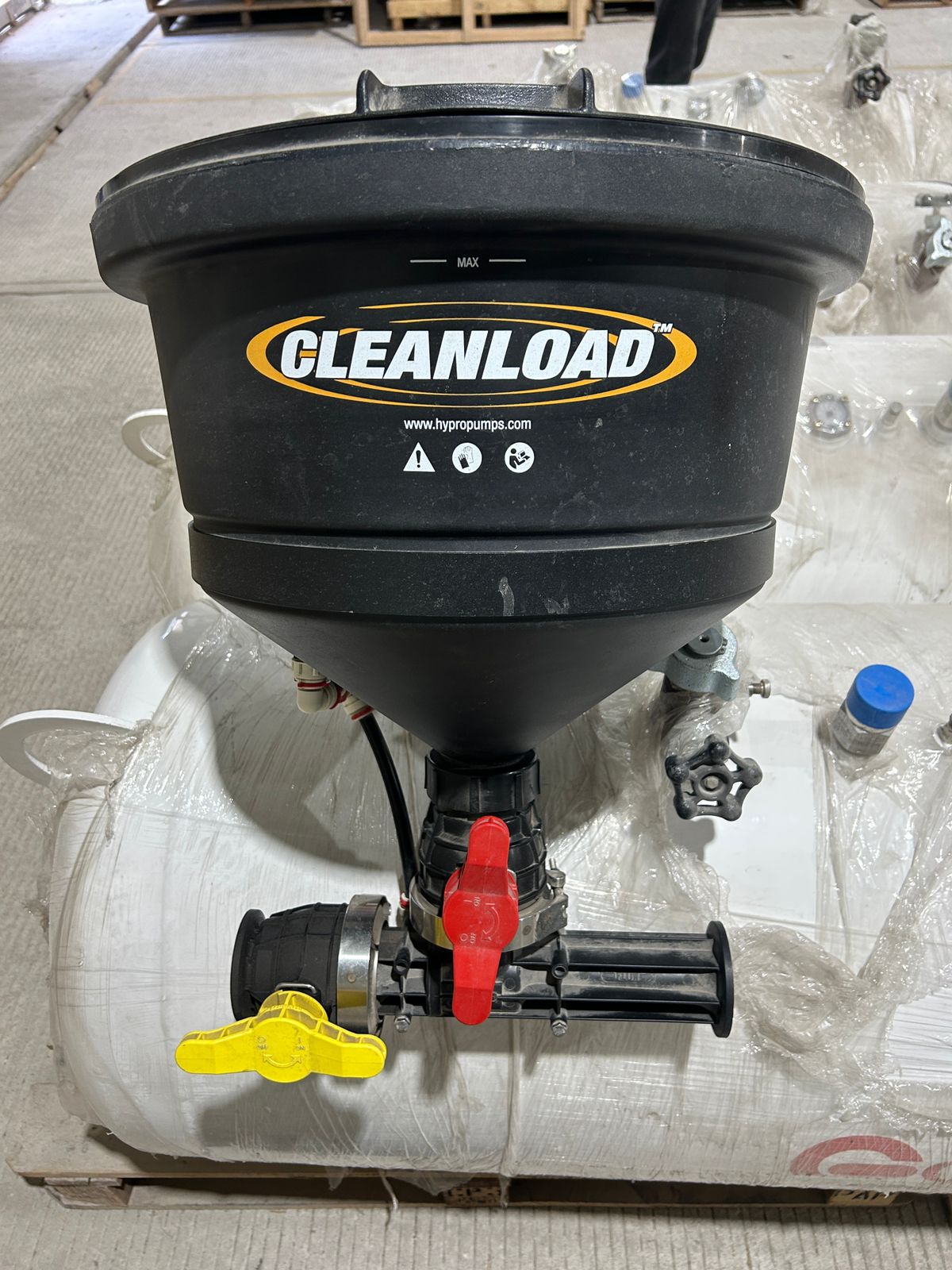 HYPRO Eductor Cleanload 7 Gal Polipropileno
