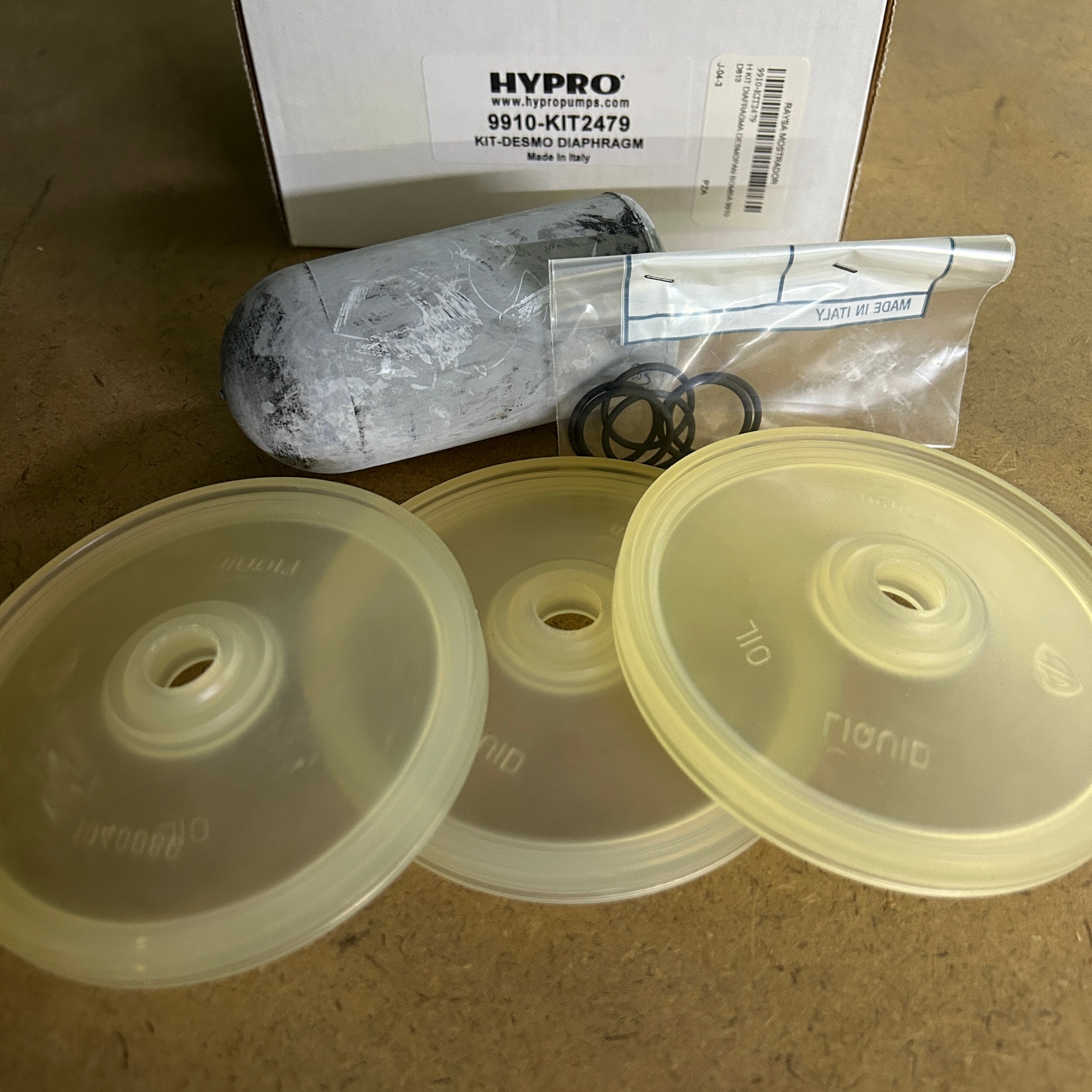 HYPRO 9910-KIT2479 Kit Diafragmas Desmopan Bomba 9910-D813